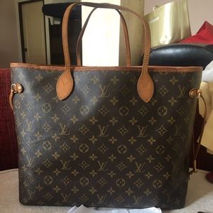 Authentic preowned lv Neverfull GM